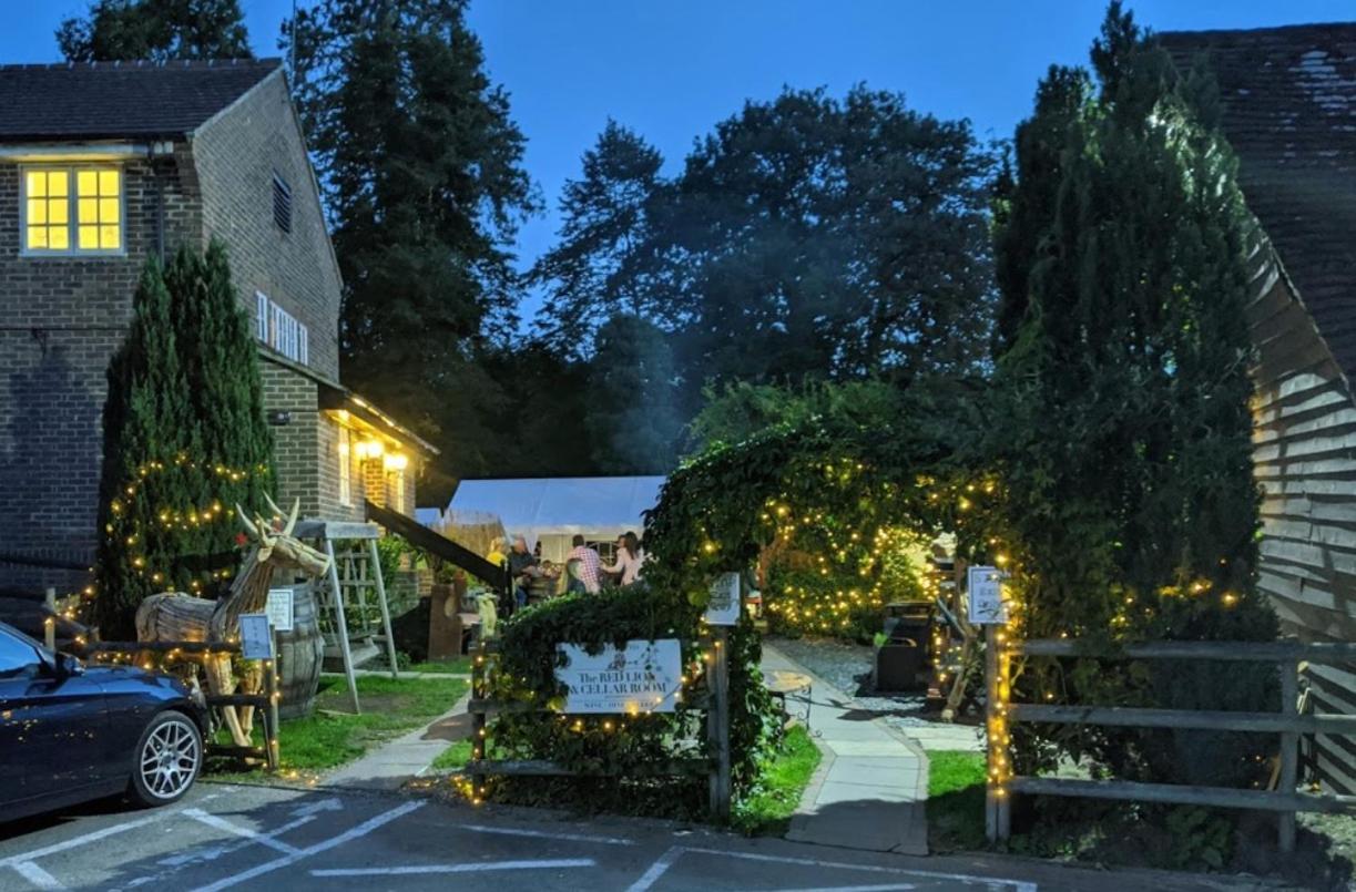 The Red Lion & Cellar Room, Betchworth Bagian luar foto